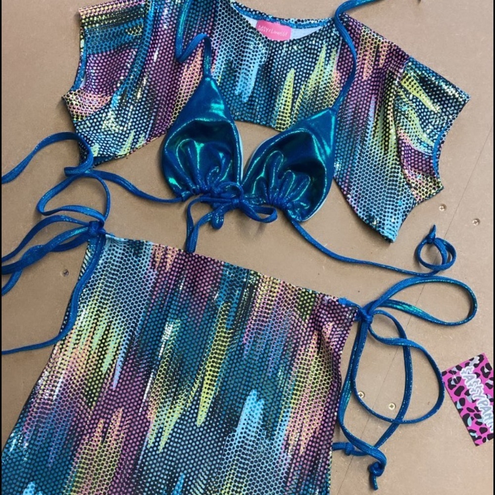 sassypantsthelabel custom skirt set